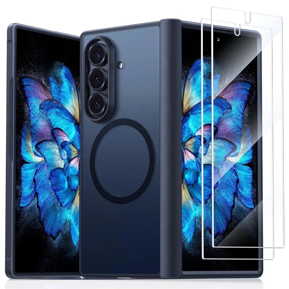 Torras for Samsung Galaxy Z Fold 7 Case w/ Screen Protector